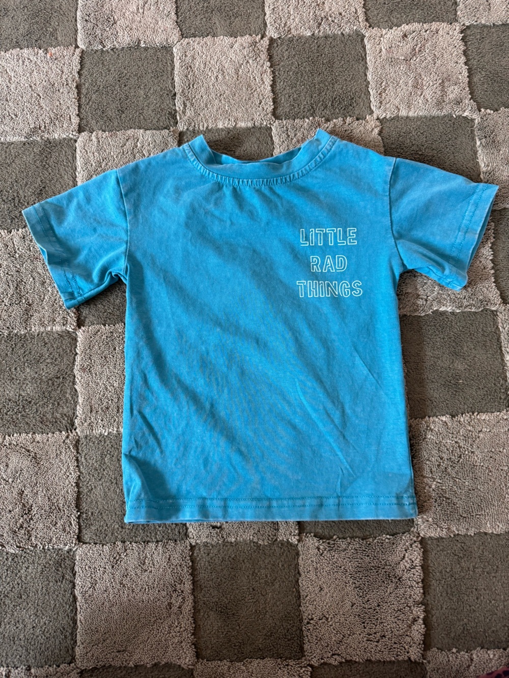 Kids Short Sleeve Tee - , Bright Blue